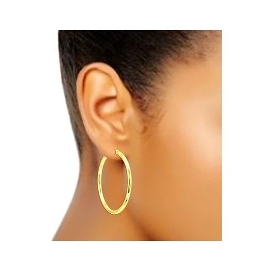 Flash Sale ๐คฉ Giani Bernini Round Polished Large Hoop Earrings, 70mm, Created For Macy's Gold Over Silver โ 2 Flash Sale ๐คฉ Giani Bernini Round Polished Large Hoop Earrings, 70mm, Created For Macy's Gold Over Silver โ - Image 2