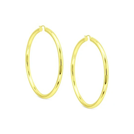 Flash Sale ๐คฉ Giani Bernini Round Polished Large Hoop Earrings, 70mm, Created For Macy's Gold Over Silver โ 3 Flash Sale ๐คฉ Giani Bernini Round Polished Large Hoop Earrings, 70mm, Created For Macy's Gold Over Silver โ - Image 3