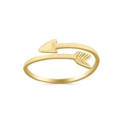Outlet ✨ Giani Bernini Arrow Bypass Ring, Created For Macy's Gold Over Silver ✔️ -Giani Bernini Shop unnamed file 2235