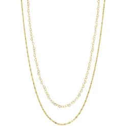 Coupon 🛒 Giani Bernini Heart Chain 18 Layered Necklace In 18k Gold-Plated Sterling Silver, Created For Macy's 🎁