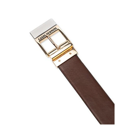 Hot Sale 🧨 Giani Bernini ✨ Women's Two-Tone Buckle Reversible Belt Black/brown ✨ 5 Hot Sale 🧨 Giani Bernini ✨ Women's Two-Tone Buckle Reversible Belt Black/brown ✨ - Image 5