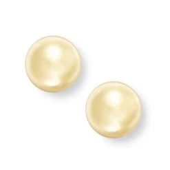 Flash Sale 💯 Giani Bernini Ball Stud Earrings (8mm) In 18k Gold Over Sterling Silver, Created For Macy's ✔️
