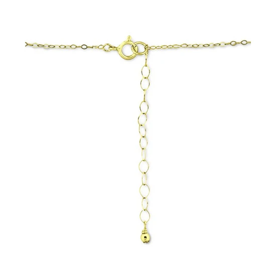 Wholesale 👏 Giani Bernini Lab-Created Green Quartz & Cubic Zirconia In 18k Gold-Plated Sterling Silver, 16 + 2 Extender, Created For Macy's ✔️ 4 Wholesale 👏 Giani Bernini Lab-Created Green Quartz & Cubic Zirconia In 18k Gold-Plated Sterling Silver, 16 + 2 Extender, Created For Macy's ✔️ - Image 4