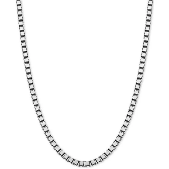 Brand new ๐ Giani Bernini Box Link 20 Chain Necklace In Sterling Silver ๐ 1 Brand new ๐ Giani Bernini Box Link 20 Chain Necklace In Sterling Silver ๐