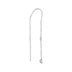 Hot Sale 😀 Giani Bernini Cubic Zirconia Bezel Threader Earrings In Sterling Silver, Created For Macy's ⌛ -Giani Bernini Shop unnamed file 2362