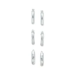 Wholesale 😉 Giani Bernini 3-Pc. Set Small Hoop Earrings In Sterling Silver, 0.625, Created For Macy's 🌟 -Giani Bernini Shop unnamed file 2370