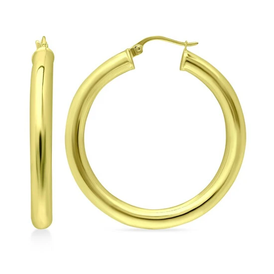 Buy 👍 Giani Bernini Polished Hoop Earrings, Created For Macy's Gold Over Silver 💯 1 Buy 👍 Giani Bernini Polished Hoop Earrings, Created For Macy's Gold Over Silver 💯