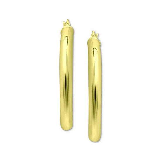 Buy 👍 Giani Bernini Polished Hoop Earrings, Created For Macy's Gold Over Silver 💯 3 Buy 👍 Giani Bernini Polished Hoop Earrings, Created For Macy's Gold Over Silver 💯 - Image 3