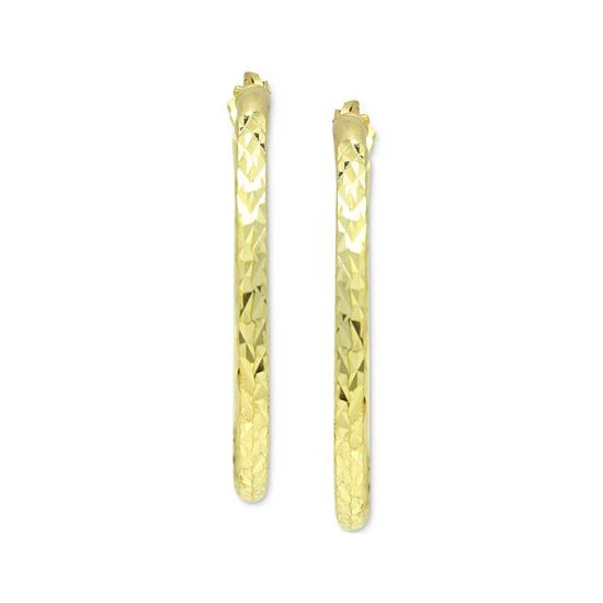Best reviews of 🥰 Giani Bernini Medium Textured Hoop Earrings In 18k Gold-Plated Sterling Silver, Created For Macy's 18k Gold Over Sterling Silver ✔️ 2 Best reviews of 🥰 Giani Bernini Medium Textured Hoop Earrings In 18k Gold-Plated Sterling Silver, Created For Macy's 18k Gold Over Sterling Silver ✔️ - Image 2