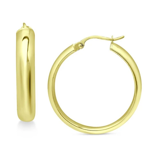Brand new ๐ Giani Bernini Medium Polished Hoop Earrings In 18K Gold-Plated Sterling Silver, 1-3/8, Created For Macy's Gold Over Silver ๐ฏ 1 Brand new ๐ Giani Bernini Medium Polished Hoop Earrings In 18K Gold-Plated Sterling Silver, 1-3/8, Created For Macy's Gold Over Silver ๐ฏ