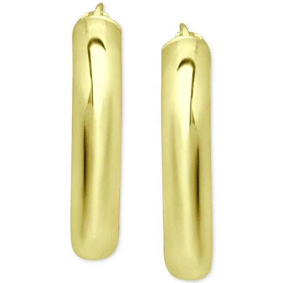 Brand new ๐ Giani Bernini Medium Polished Hoop Earrings In 18K Gold-Plated Sterling Silver, 1-3/8, Created For Macy's Gold Over Silver ๐ฏ 2 Brand new ๐ Giani Bernini Medium Polished Hoop Earrings In 18K Gold-Plated Sterling Silver, 1-3/8, Created For Macy's Gold Over Silver ๐ฏ - Image 2