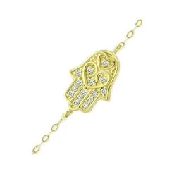 Buy ⌛ Giani Bernini Cubic Zirconia Hamsa Hand Ankle Bracelet, Created For Macy's Sterling Silver 😍 8 Buy ⌛ Giani Bernini Cubic Zirconia Hamsa Hand Ankle Bracelet, Created For Macy's Sterling Silver 😍 -Giani Bernini Shop unnamed file 2458