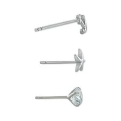 Discount ❤️ Giani Bernini 3-Pc. Set Cubic Zirconia Nautical-Themed Stud Earrings In Sterling Silver, Created For Macy's ✨ 6 Discount ❤️ Giani Bernini 3-Pc. Set Cubic Zirconia Nautical-Themed Stud Earrings In Sterling Silver, Created For Macy's ✨ -Giani Bernini Shop unnamed file 2487