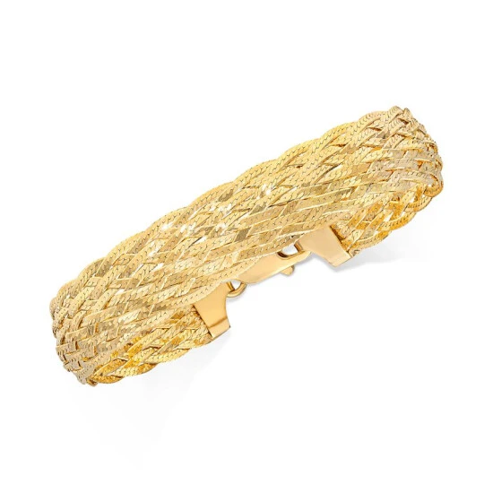 Top 10 ๐ฅ Giani Bernini Braided Link Bracelet In 18k Gold-Plated Sterling Silver, Created For Macy's โญ 1 Top 10 ๐ฅ Giani Bernini Braided Link Bracelet In 18k Gold-Plated Sterling Silver, Created For Macy's โญ