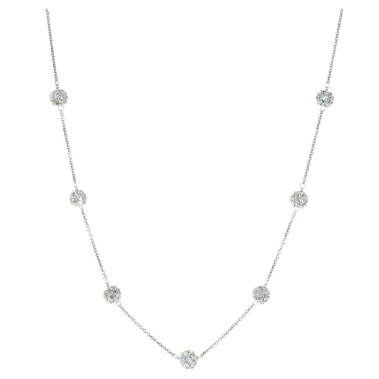 Outlet โญ Giani Bernini Crystal Ball 18 Statement Necklace In Sterling Silver, Created For Macy's ๐ 1 Outlet โญ Giani Bernini Crystal Ball 18 Statement Necklace In Sterling Silver, Created For Macy's ๐