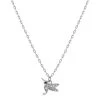 Outlet ✔️ Giani Bernini Cubic Zirconia Hummingbird Pendant Necklace In Sterling Silver, 16 + 2 Extender, Created For Macy's 🧨