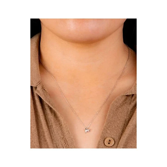 Outlet โ๏ธ Giani Bernini Cubic Zirconia Hummingbird Pendant Necklace In Sterling Silver, 16 + 2 Extender, Created For Macy's ๐งจ 2 Outlet โ๏ธ Giani Bernini Cubic Zirconia Hummingbird Pendant Necklace In Sterling Silver, 16 + 2 Extender, Created For Macy's ๐งจ - Image 2