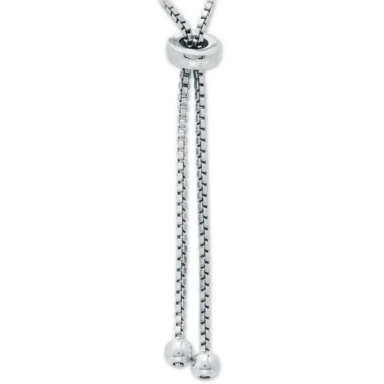 Brand new ✨ Giani Bernini Cubic Zirconia Be Strong Bolo Bracelet In Sterling Silver, Created For Macy's ⭐ 4 Brand new ✨ Giani Bernini Cubic Zirconia Be Strong Bolo Bracelet In Sterling Silver, Created For Macy's ⭐ - Image 4