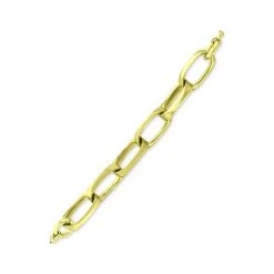 Coupon ❤️ Giani Bernini Large Link Ankle Bracelet In 18k Gold-Plated Sterling Silver & Sterling Silver, Created For Macy's ⌛ -Giani Bernini Shop unnamed file 2580