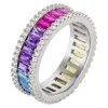 Best deal 😉 Giani Bernini Multicolor Cubic Zirconia Baguette Ring In Sterling Silver, Created For Macy's 🥰