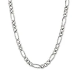 Discount 🎉 Giani Bernini Figaro Link 18 Chain Necklace In Sterling Silver ⭐