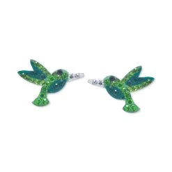 Buy โ๏ธ Giani Bernini Crystal Hummingbird Stud Earrings In Sterling Silver โ๏ธ