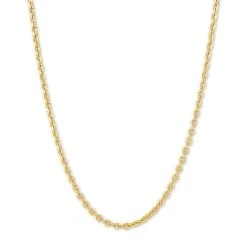 Best Sale 🥰 Giani Bernini Oval Link Cable 20 Chain Necklace In Sterling Silver Or 18k Gold-Plated Over Sterling Silver Gold Over Silver 🌟