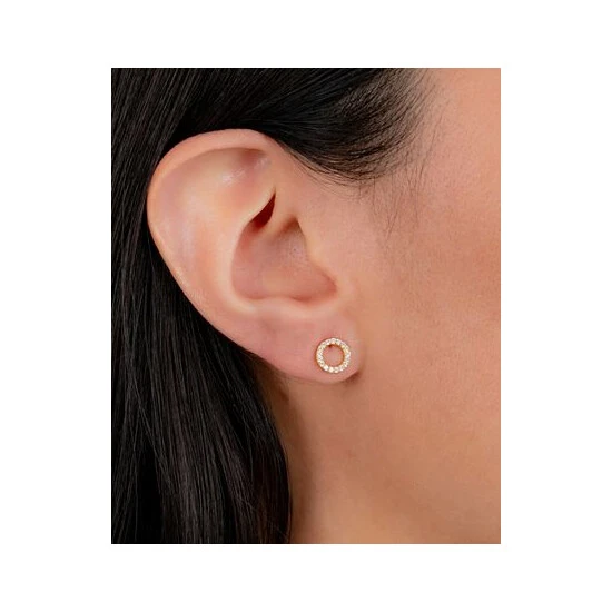 Coupon ๐ Giani Bernini Cubic Zirconia Circle Stud Earrings In Gold-Plated Sterling Silver, Created For Macy's Yellow Gold ๐คฉ 2 Coupon ๐ Giani Bernini Cubic Zirconia Circle Stud Earrings In Gold-Plated Sterling Silver, Created For Macy's Yellow Gold ๐คฉ - Image 2