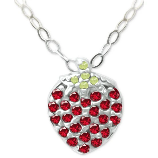 Cheapest ๐ Giani Bernini Lab-Created Ruby (1/4 Ct. T.w.) & Cubic Zirconia Strawberry Pendant Necklace, 16 + 2 Extender, Created For Macy's Gold Over Silver ๐ฏ 1 Cheapest ๐ Giani Bernini Lab-Created Ruby (1/4 Ct. T.w.) & Cubic Zirconia Strawberry Pendant Necklace, 16 + 2 Extender, Created For Macy's Gold Over Silver ๐ฏ