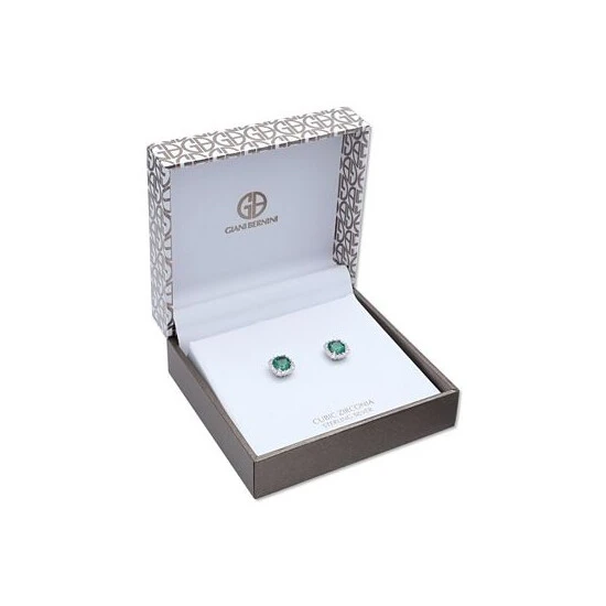 Best Sale โจ Giani Bernini Multi Colored Cubic Zirconia Cushion Shape Stud Earring In Sterling Silver Pink ๐ 3 Best Sale โจ Giani Bernini Multi Colored Cubic Zirconia Cushion Shape Stud Earring In Sterling Silver Pink ๐ - Image 3