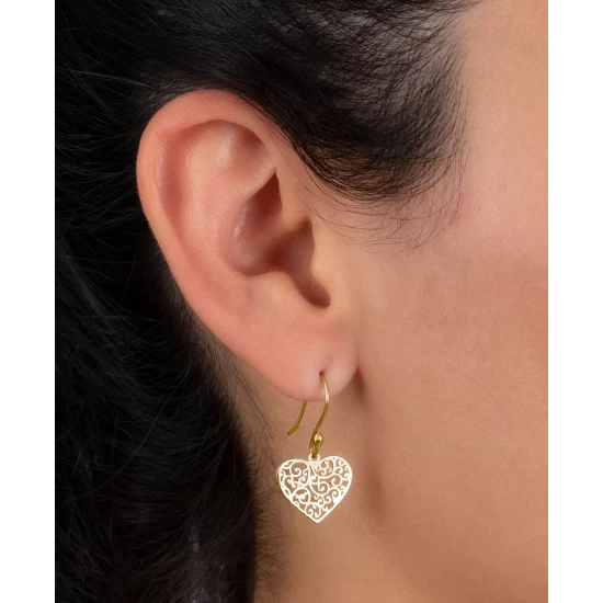 Deals ❤️ Giani Bernini Filigree Heart Drop Earrings, Created For Macy's Sterling Silver 🥰 4 Deals ❤️ Giani Bernini Filigree Heart Drop Earrings, Created For Macy's Sterling Silver 🥰 - Image 4