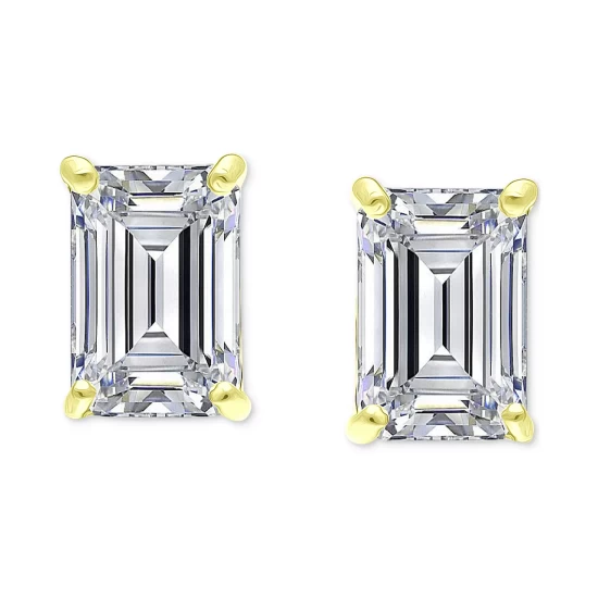 Best reviews of ๐ฅ Giani Bernini Cubic Zirconia Baguette Stud Earrings, Created For Macy's Gold Over Silver โจ 4 Best reviews of ๐ฅ Giani Bernini Cubic Zirconia Baguette Stud Earrings, Created For Macy's Gold Over Silver โจ - Image 4