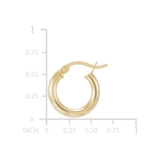 Wholesale 🌟 Giani Bernini Polished Tube Hoop Earrings, 15mm, Created For Macy's Sterling Silver ⭐ 7 Wholesale 🌟 Giani Bernini Polished Tube Hoop Earrings, 15mm, Created For Macy's Sterling Silver ⭐ - Image 7
