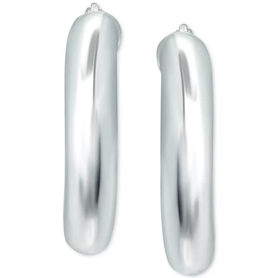 Cheap ๐ Giani Bernini Polished Hoop Earrings, Created For Macy's Gold Over Silver ๐คฉ 4 Cheap ๐ Giani Bernini Polished Hoop Earrings, Created For Macy's Gold Over Silver ๐คฉ - Image 4
