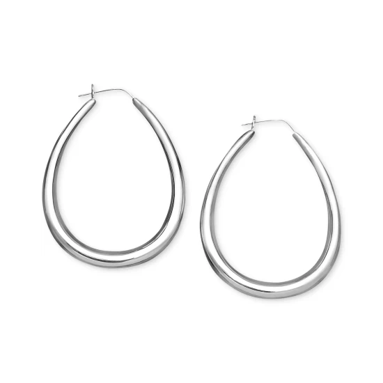 Buy ✨ Giani Bernini Large Sterling Silver Graduated Drop Hoops, 1.75 🥰 4 Buy ✨ Giani Bernini Large Sterling Silver Graduated Drop Hoops, 1.75 🥰 - Image 4
