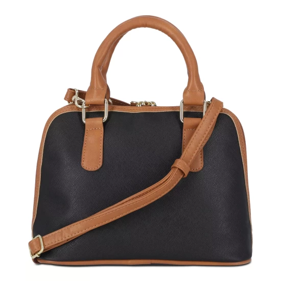 Outlet ⌛ Giani Bernini Faux Ostrich Mini Satchel, Created For Macy's Black/gold 👍 2 Outlet ⌛ Giani Bernini Faux Ostrich Mini Satchel, Created For Macy's Black/gold 👍 - Image 2