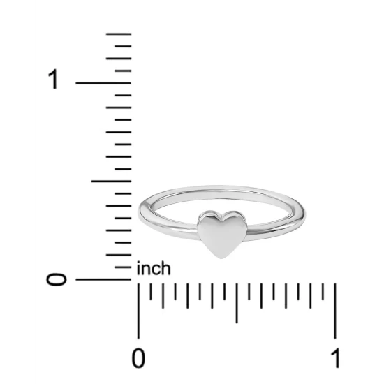 Hot Sale โจ Giani Bernini Petite Polished Heart Ring, Created For Macy's Silver ๐ 5 Hot Sale โจ Giani Bernini Petite Polished Heart Ring, Created For Macy's Silver ๐ - Image 5