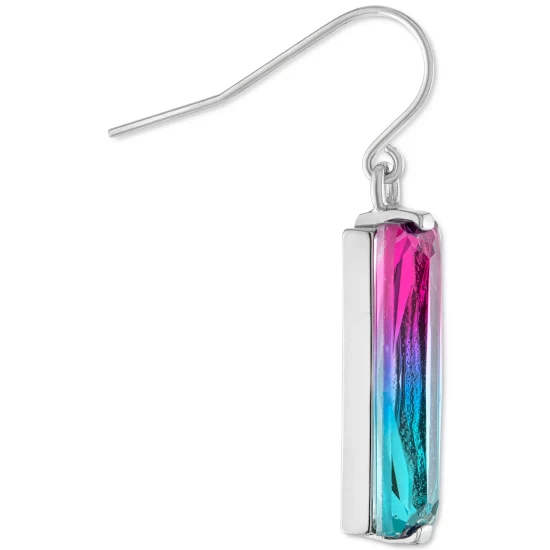 Cheapest 🔔 Giani Bernini Colorful Crystal Drop Earrings In Sterling Silver, Created For Macy's ❤️ 4 Cheapest 🔔 Giani Bernini Colorful Crystal Drop Earrings In Sterling Silver, Created For Macy's ❤️ - Image 4
