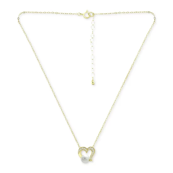 Best reviews of 😀 Giani Bernini Freshwater Pearl (5mm) & Cubic Zirconia Open Heart Pendant Necklace, 16 + 2 Extender, Created For Macy's Gold Over Silver ✔️ 5 Best reviews of 😀 Giani Bernini Freshwater Pearl (5mm) & Cubic Zirconia Open Heart Pendant Necklace, 16 + 2 Extender, Created For Macy's Gold Over Silver ✔️ - Image 5