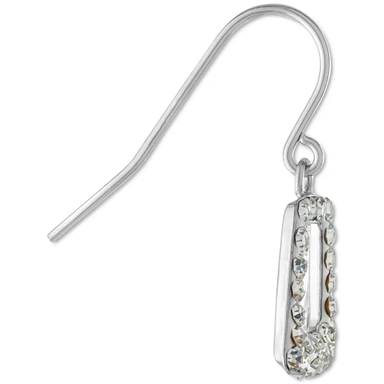 Wholesale ✨ Giani Bernini Crystal Geometric Drop Earrings In Sterling Silver, Created For Macy's ❤️ 4 Wholesale ✨ Giani Bernini Crystal Geometric Drop Earrings In Sterling Silver, Created For Macy's ❤️ - Image 4