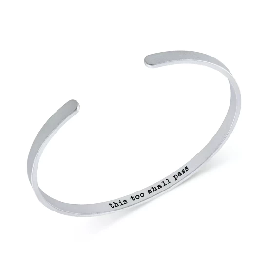 Best Pirce ⌛ Giani Bernini Crystal Inner Message Cuff Bangle Bracelet In Sterling Silver, Created For Macy's 🎉 5 Best Pirce ⌛ Giani Bernini Crystal Inner Message Cuff Bangle Bracelet In Sterling Silver, Created For Macy's 🎉 - Image 5