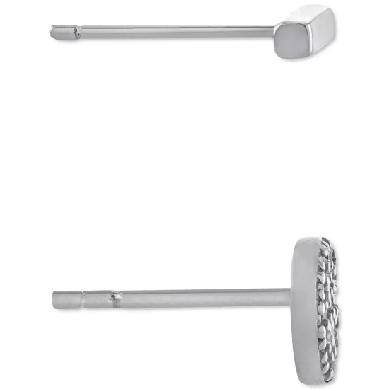 Best Sale 😀 Giani Bernini Cubic Zirconia Halo Pendant Necklace In Sterling Silver, Created For Macy's 🌟 3 Best Sale 😀 Giani Bernini Cubic Zirconia Halo Pendant Necklace In Sterling Silver, Created For Macy's 🌟 - Image 3