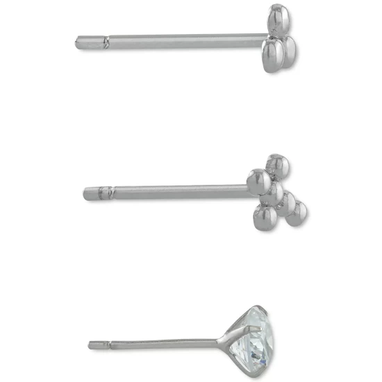 Best Sale 😀 Giani Bernini Cubic Zirconia Halo Pendant Necklace In Sterling Silver, Created For Macy's 🌟 4 Best Sale 😀 Giani Bernini Cubic Zirconia Halo Pendant Necklace In Sterling Silver, Created For Macy's 🌟 - Image 4