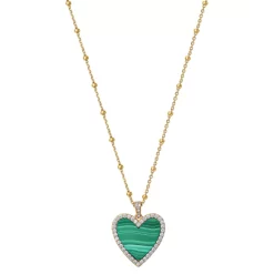 Budget 😀 Giani Bernini Malachite & Cubic Zirconia Heart Pendant Necklace In Gold-Plated Sterling Silver, 16 + 2 Extender, Created For Macy's 🔥 7 Budget 😀 Giani Bernini Malachite & Cubic Zirconia Heart Pendant Necklace In Gold-Plated Sterling Silver, 16 + 2 Extender, Created For Macy's 🔥 -Giani Bernini Shop unnamed file 607