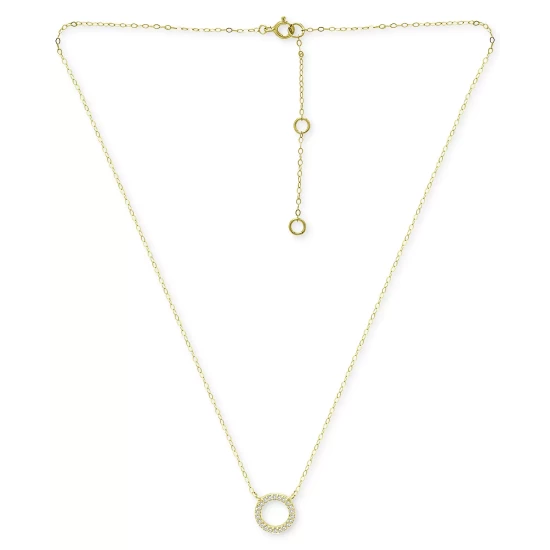 Best Sale ๐ Giani Bernini Cubic Zirconia Mini-Circle 16 Pendant Necklace, Created For Macy's Silver โจ 5 Best Sale ๐ Giani Bernini Cubic Zirconia Mini-Circle 16 Pendant Necklace, Created For Macy's Silver โจ - Image 5