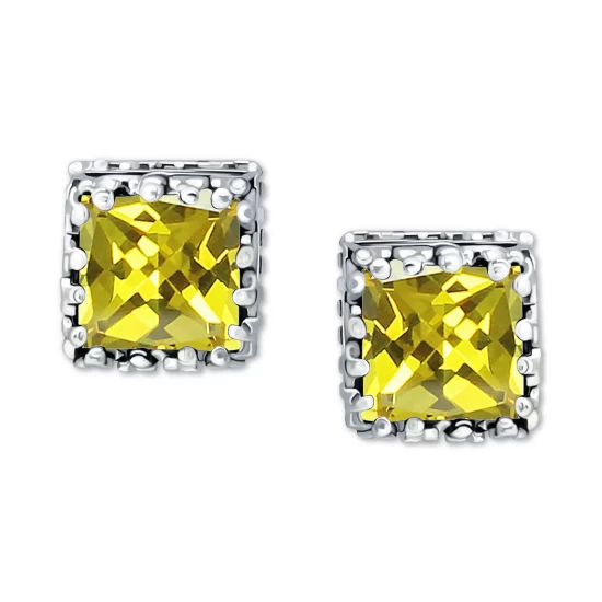 Hot Sale ๐ฏ Giani Bernini Cubic Zirconia Princess Stud Earrings In Sterling Silver, Created For Macy's โ 5 Hot Sale ๐ฏ Giani Bernini Cubic Zirconia Princess Stud Earrings In Sterling Silver, Created For Macy's โ - Image 5