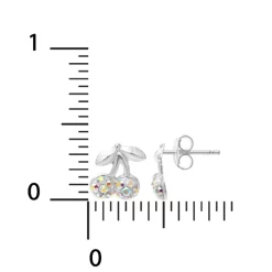 Best Pirce ⭐ Giani Bernini Crystal Cherry Stud Earrings In Sterling Silver, Created For Macy's 🔔 -Giani Bernini Shop unnamed file 661