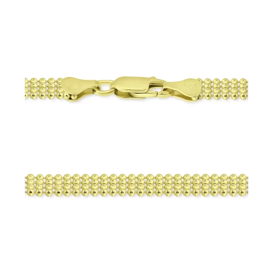 Buy 😀 Giani Bernini Four Row Bead Chain Bracelet In 18k Gold-Plated Sterling Silver, Created For Macy's 🛒 5 Buy 😀 Giani Bernini Four Row Bead Chain Bracelet In 18k Gold-Plated Sterling Silver, Created For Macy's 🛒 - Image 5