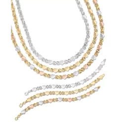 Coupon 🧨 Giani Bernini Hearts & Kisses 17 Statement Necklace In 18k Tricolor Gold-Plated Sterling Silver, Created For Macy's (Also In Gold Over Silver And Sterling Silver) ❤️ -Giani Bernini Shop unnamed file 702