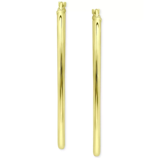 Budget โ๏ธ Giani Bernini Medium Oval Skinny Hoop Earrings In 18K Gold-Plated Sterling Silver, Or Sterling Silver, 1-5/8, Created For Macy's ๐ 5 Budget โ๏ธ Giani Bernini Medium Oval Skinny Hoop Earrings In 18K Gold-Plated Sterling Silver, Or Sterling Silver, 1-5/8, Created For Macy's ๐ - Image 5
